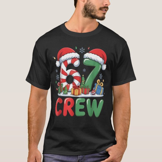 T-shirt 67 Meme Six Seven Funny Christmas Women Men Boys G (Devant)