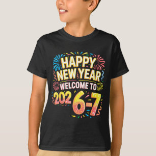 T-shirt 67 Nouvel An - Bonne Année 2026-7 Drôle 67