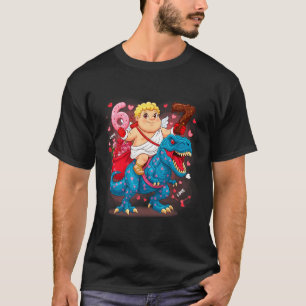 T-shirt 67 Saint-Valentin T-rex Meme Drôle Cupidon Six Sep