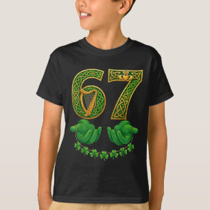 T-shirt 67 Shamrocks Memes Six Seven Shamrocks 6-7 St Patr