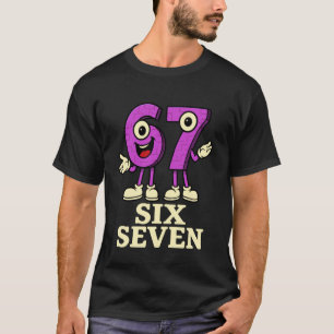 T-shirt 67 Six Seven 6-7 - Drôle de Brainrot Italien Enfan
