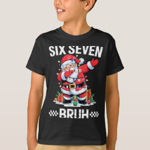 T-shirt 67 Six Seven Burh Noël 6 7 Meme