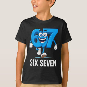 T-shirt 67 Six Seven Drôle d'Italien Brainrot Enfants Gami