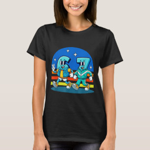 T-shirt 67 Six Seven Drôle Mème Conception Drôle Enfants É
