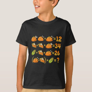 T-shirt 67 Six Seven Mème Mathématiques Équation de Thanks