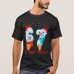 T-shirt 67 Six Seven Pour Votre Memes Noel Enfants S