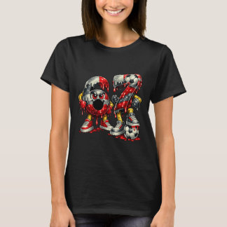 T-shirt 67 Soccer Six Seven Mème Alpha Garçons Et Filles C