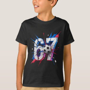 T-shirt 67 Soccer Smash Numéro Soixante-Sept Impact Annive
