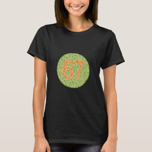 T-shirt 67 Test d'Ishihara Drôle Test de daltonisme 6 7 Vi