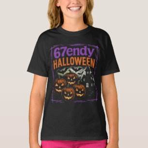 T-shirt 67endy Halloween Bootleg Retro Design Éffrayant