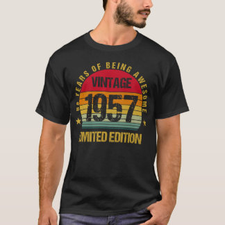 T-shirt 68 Ans Soixante-Huit 1957 68e Anniversaire Mignonn