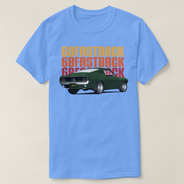 T-shirt 68 Fastback (Design devant)