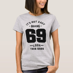 T-shirt 69e anniversaire Cadeaux