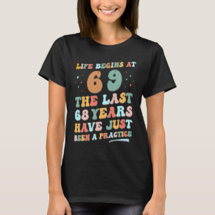 T-shirt 69e anniversaire Homme Femme 2023 Super Life comme