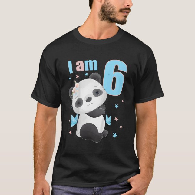 T-shirt 6 6 Panda (Devant)