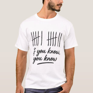 T-shirt 6 7 Drôle Si Vous Savez Vous Savez Marques De Poin