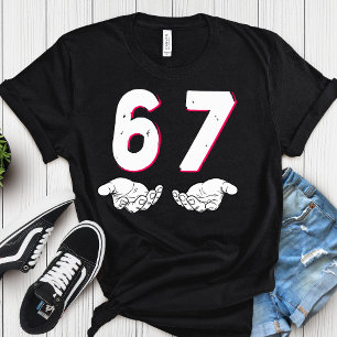 T-shirt 6 7 drôle, Six Sept Mème Tendance