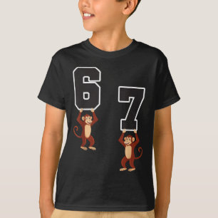 T-shirt 6 7 Enseignants Drôle Matching Costume d'Halloween