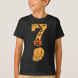 T-shirt 6 7 Six Seven Mème Avec Main Toile D'araignée Hall