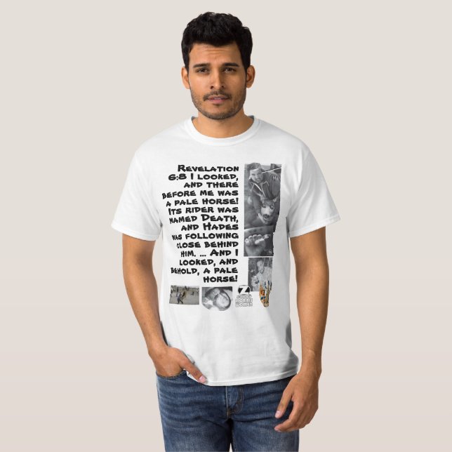 T-shirt 6:8 de RÉVÉLATION (Devant entier)