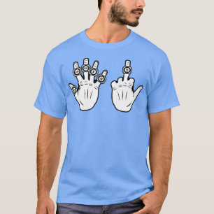 T-shirt 6 anneaux Pitt Jaune