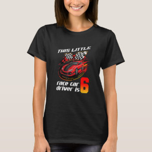 T-shirt 6 Anniversaires Garçons 6 Anniversaires Pilotes de