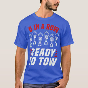 T-shirt 6 Dans Une Ligne Prêt À Chauffer - Transporteur De