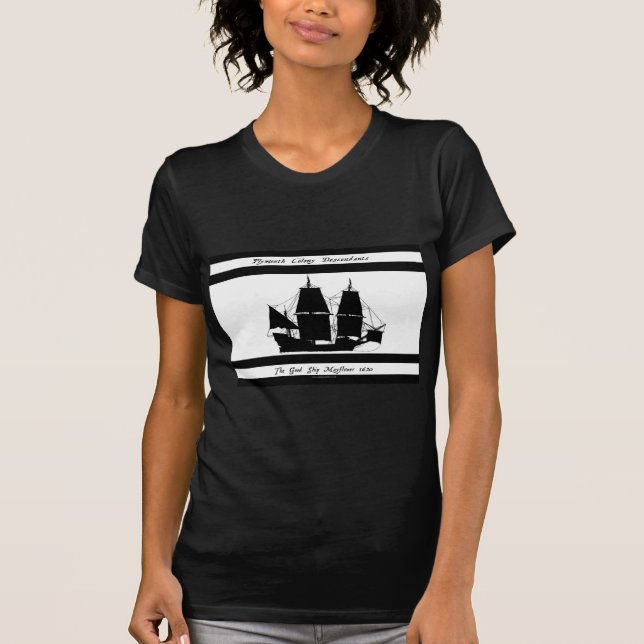 T-shirt 6 descendants de fleur printanière (Devant)