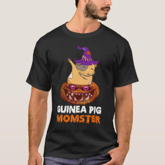 T-shirt 6 Halloween de la mère de cochons d'Inde monstre