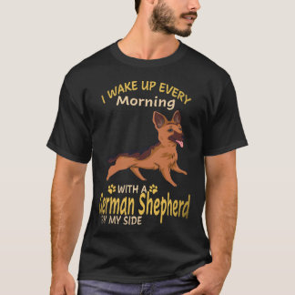 T-shirt 6 Je me réveille chaque matin avec un B berger all