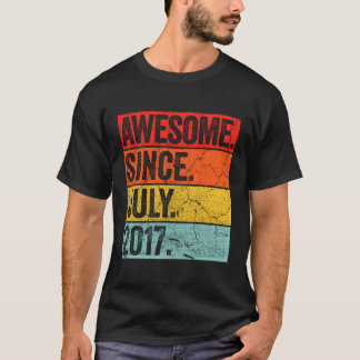 T-shirt 6 Magnifique Depuis Juillet 2017 6E