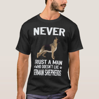 T-shirt 6 Ne faites jamais confiance à un homme qui n'aime