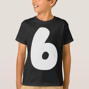 T-shirt 6 Numéro Six Sept 67 Génération Alpha Argot T Drôl