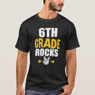T-shirt 6e année déchire pour la rentrée professeur de six