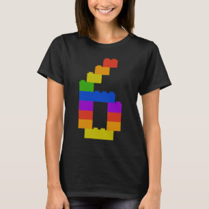 T-shirt 6e anniversaire Ce petit constructeur est 6 ans br