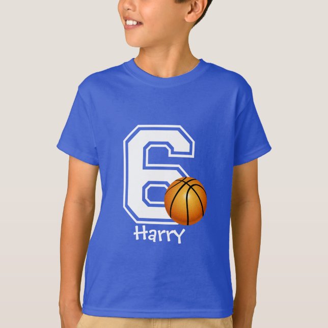 T-shirt 6e anniversaire garçon soccer personnalisé-2 (Devant)