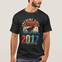 6ème Anniversaire Dinosaur Boy Awesome Janvier 201
