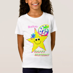 T-Shirt 6ème L'anniversaire tient le premier rôle la