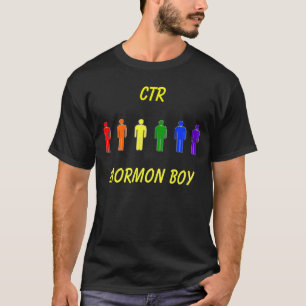 T-shirt 6g, CTR, garçon mormon