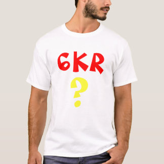 T-shirt 6KR mystère T