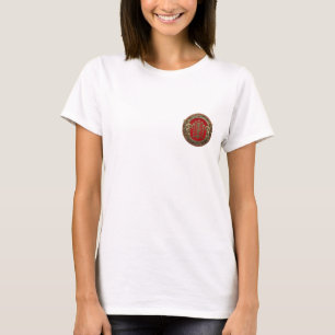 T-shirt [700] Deux Ninurtas d'or avec arbre de vie