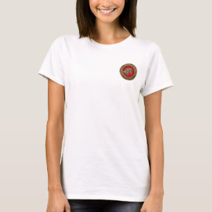 T-shirt [700] Hokusai - Shoki Riding Shishi Lion
