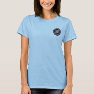 T-shirt [700] Lion ailé assyrien - Lamassu argenté