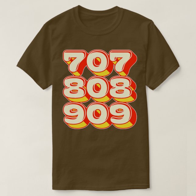 T-SHIRT 707 808 (Design devant)