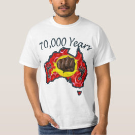 T-shirt 70 000 ans blanc