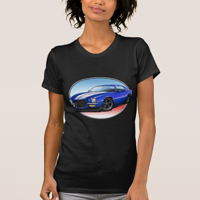 T-shirt 70-73 Blue W Camaro.png (Devant)