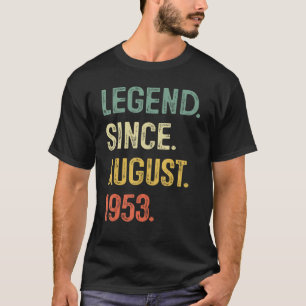 T-shirt 70 ans de légende depuis août 1953 70e anniversair