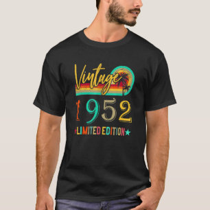 T-shirt 70 ans Vintage 1952 70e anniversaire 70e