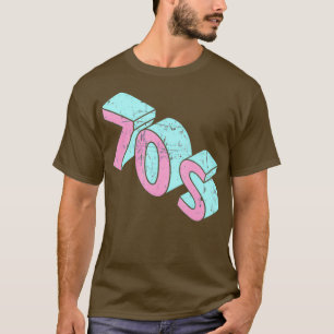 T-shirt 70 Rétro 1970 Seventies Musique les années 70 rétr