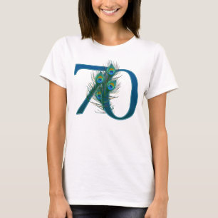 T-shirt 70/soixante-dixième anniversaire ou anniversaire